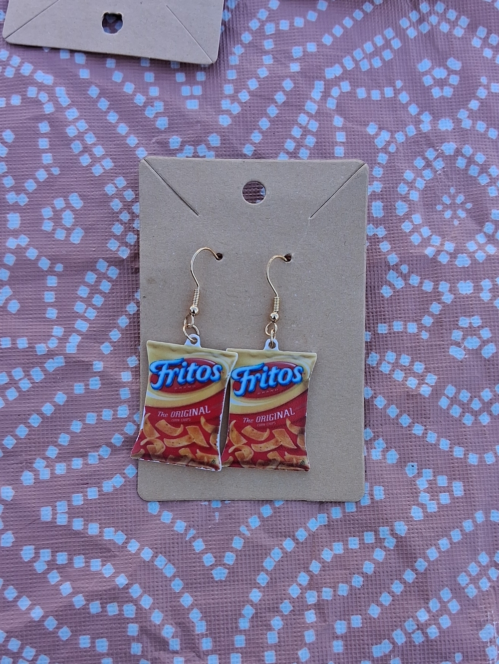 Fritos Dangle Earrings